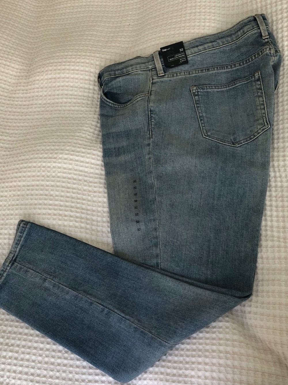 Gap 1969 Jean Authentic Best Girlfriend Mid-Rise Stretch Size 32 Blue